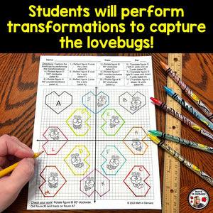 Transformations Activities (Capture the Lovebugs)