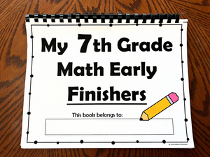 7th Grade Math Early Finishers