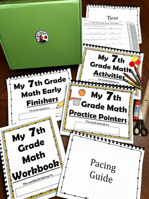 7th Grade Math Homeschool Box