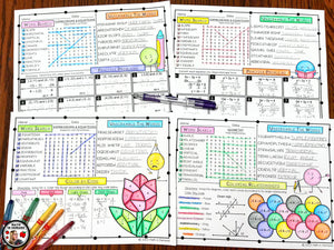 Math Early Finishers