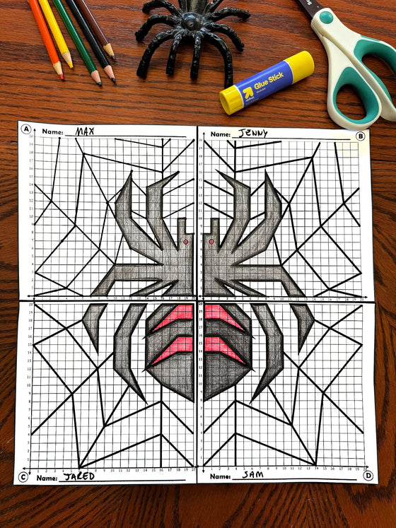 Spider Group Mystery Graph