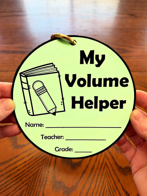 Volume Helper (Volume Formulas Reference Sheet)