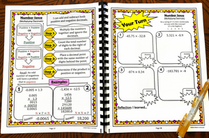 7th Grade Math Workbook for Homeschool