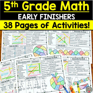 5th Grade Math Early Finishers