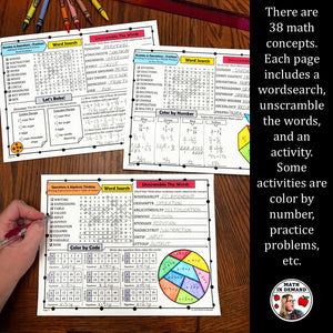 5th Grade Math Early Finishers (Physical Copy)