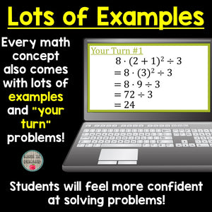 5th Grade Math PowerPoints (Entire Year) PREORDER