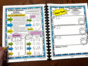 5th Grade Math Workbook (Physical Product)