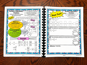 5th Grade Math Workbook (Physical Product)