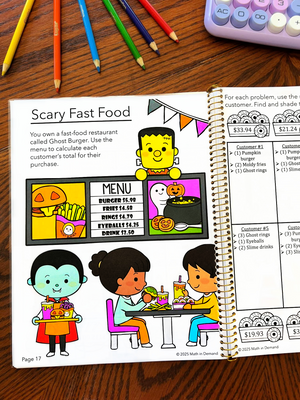 Real World Math Problems for 4th to 8th Grade (Physical Copy)