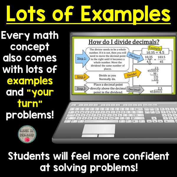 6th Grade Math PowerPoints - Math in Demand