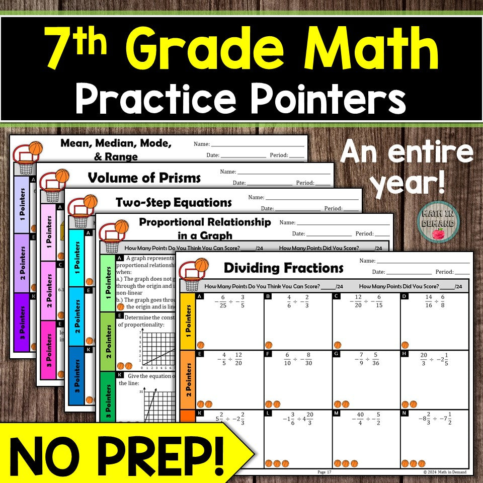 7th Grade Math Practice Pointers