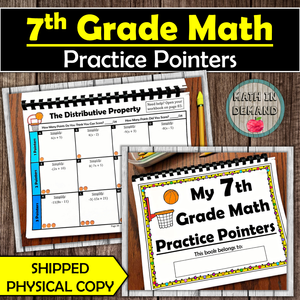 7th Grade Math Practice Pointers (Physical Product)