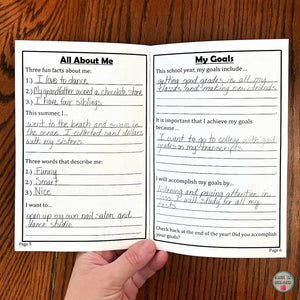 Back to School Syllabus Booklet Editable