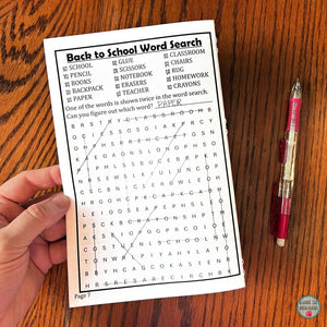 Back to School Syllabus Booklet Editable