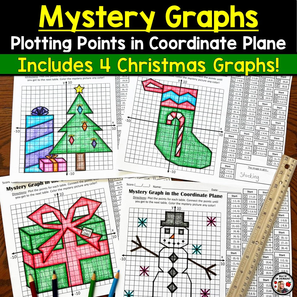 Christmas Mystery Graphs