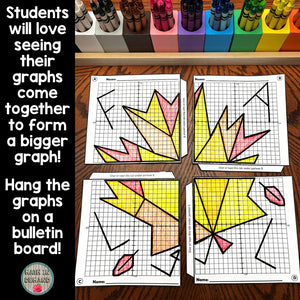 Group Mystery Graph Activity for Fall (Leaf)