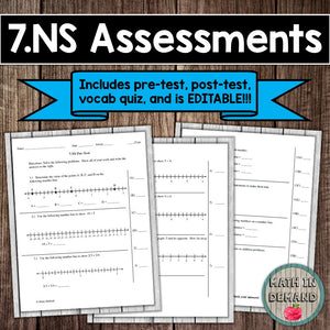 7.NS Assessment (Number Sense)
