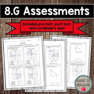 8.G Assessment