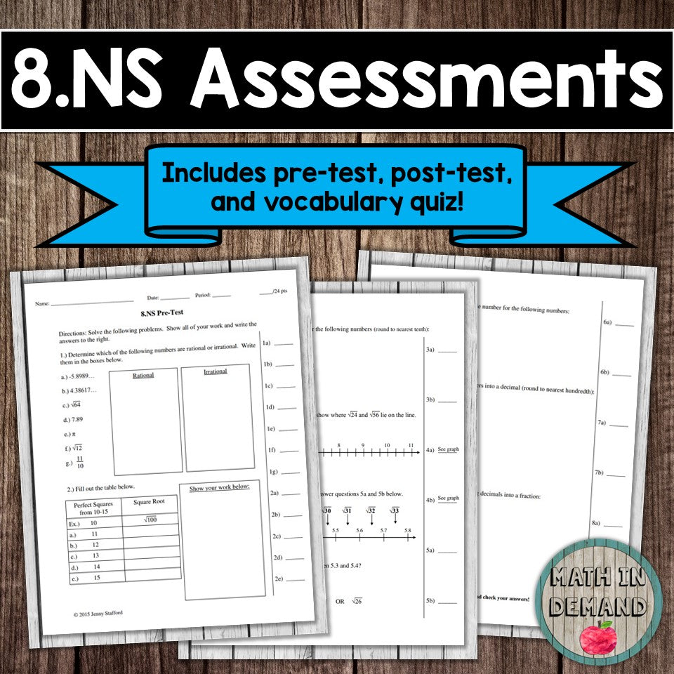 8th Grade Math - Math in Demand