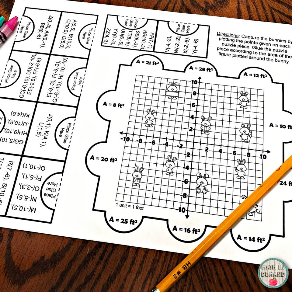 Area Of Polygons In The Coordinate Plane Capture The Bunnies Puzzle Ac area-of-polygons-in-the-coordinate-plane-capture-the-bunnies-puzzle-ac