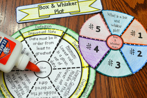 Box and Whisker Plot Wheel Foldable