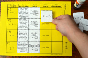 Math Card Sort Activities Bundle