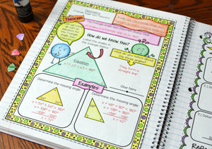 8th Grade Math Interactive Notebook