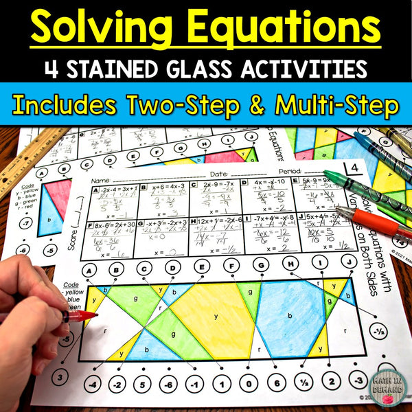 Stained Glass Activities - Math in Demand