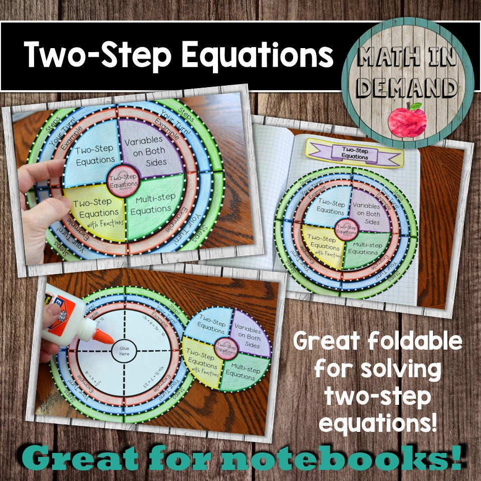 Math Problem Solving Foldables