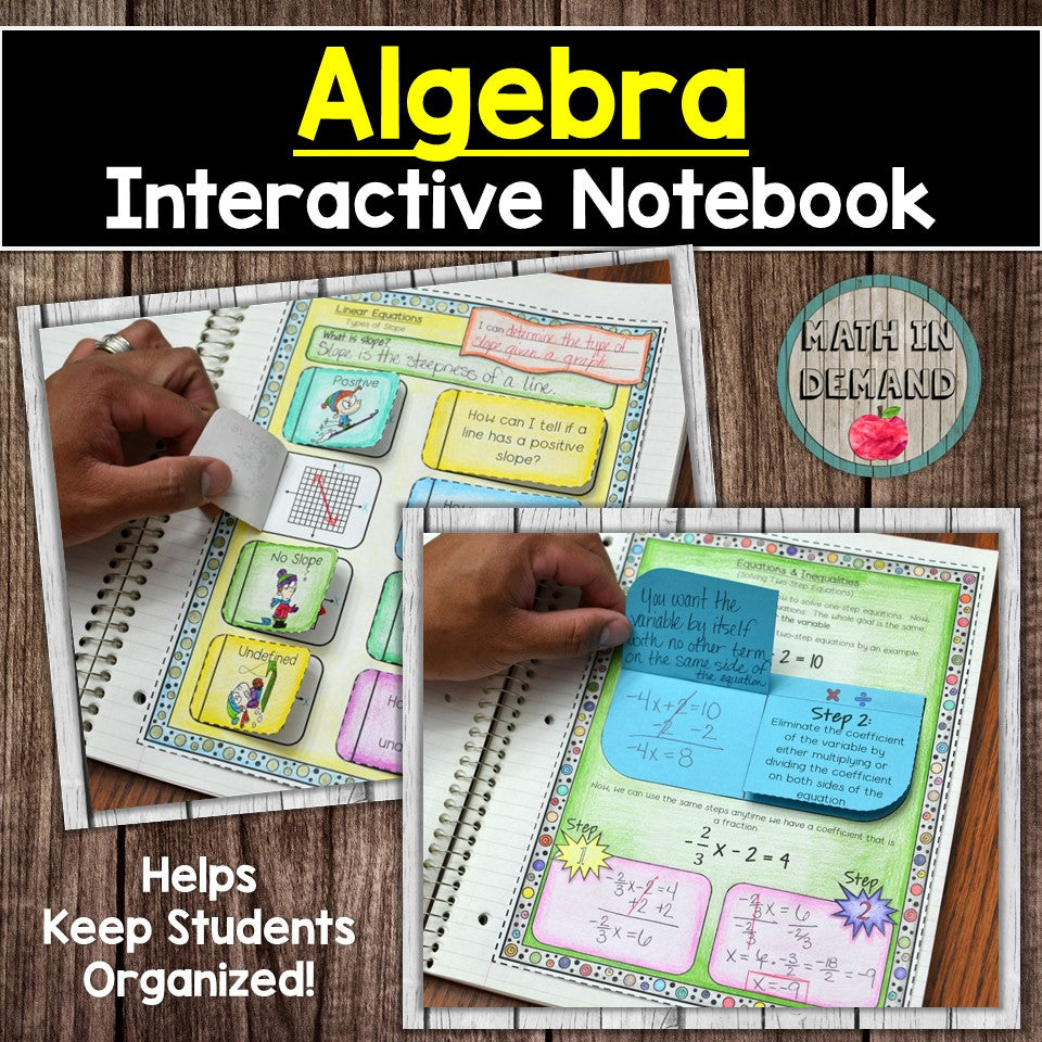 Algebra Interactive Notebook