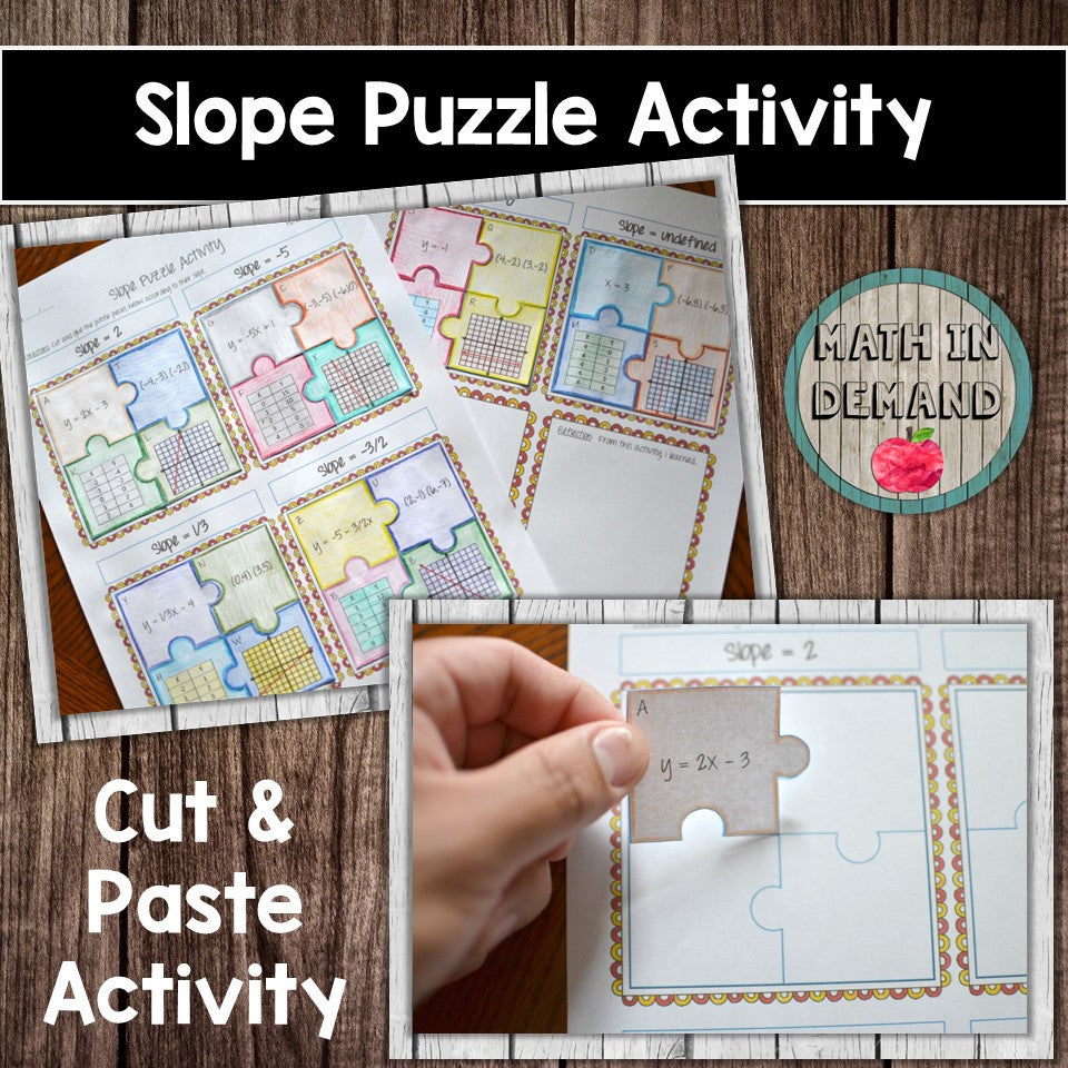 Slope Puzzle Activity